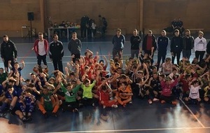 Tournoi U13 en salle à Boen